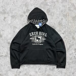 Y2K Comfy Exco Girl Hoodie